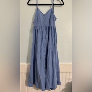 Universal Thread Sky Blue Button-Front Dress